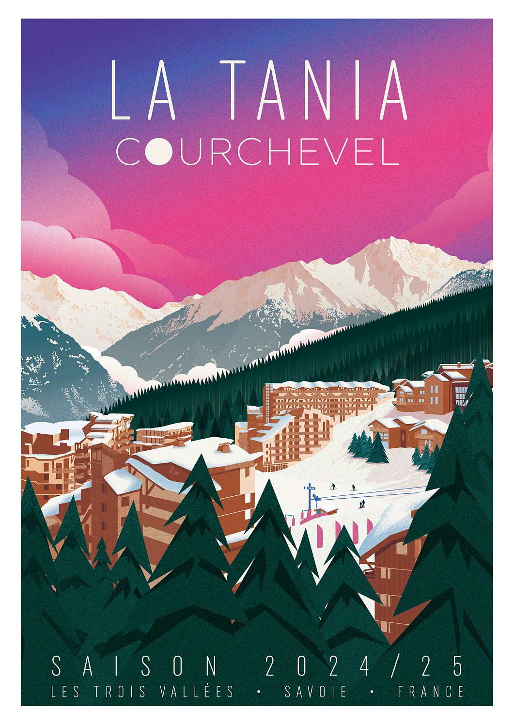 La Tania, Courchevel, France, Saison 24/25